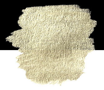 Finetec Pastille d'aquarelle nacrée Champagne Argent
